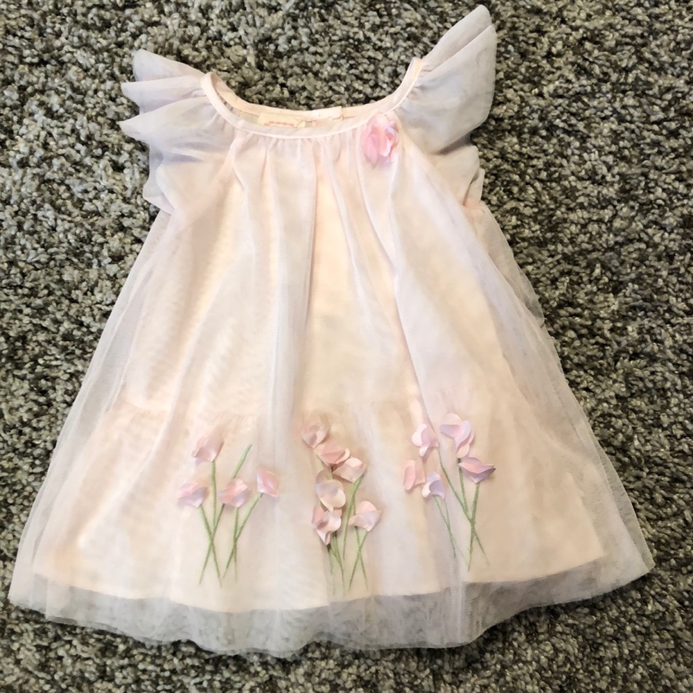 Pink Baby Dress 12M